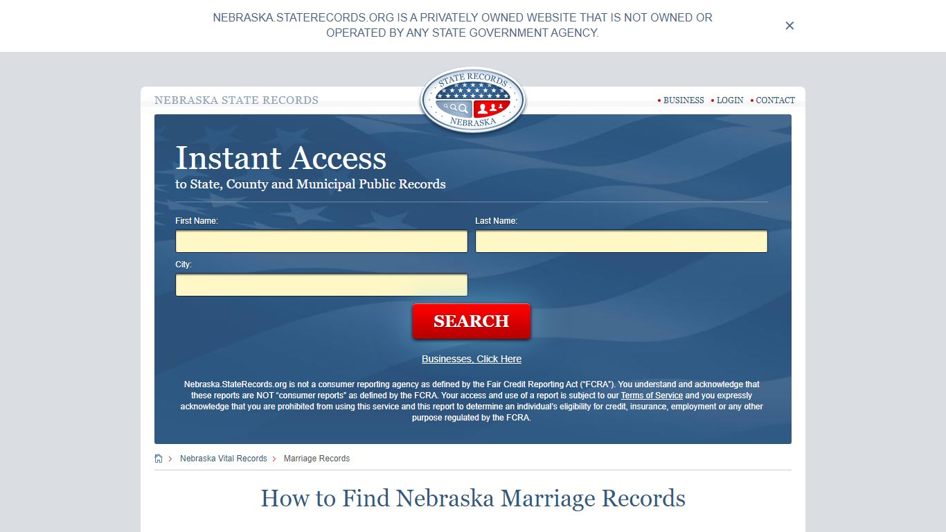 How to Find Nebraska Marriage Records